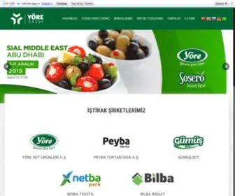 Yoregroup.com(Yöre Group) Screenshot