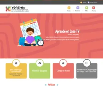 Yoremia.gob.mx(Inicie sesión) Screenshot