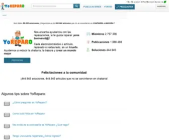 Yoreparo.com(Comunidad de Reparadores) Screenshot