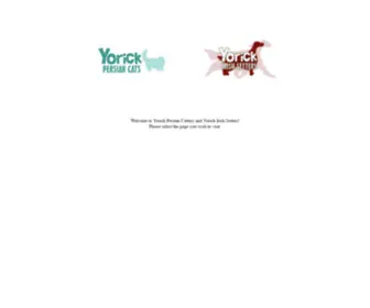 Yorick.ca(Yorick Irish Setters) Screenshot