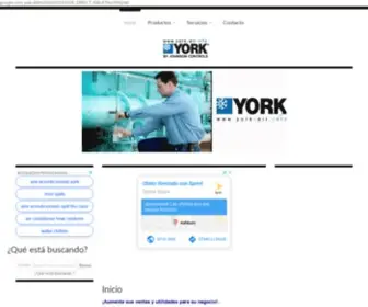 York-AIR.info(York Aire Acondicionado Mini splits Chillers Johnson Controls refrigeracion) Screenshot