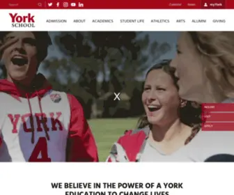 York.org(York School) Screenshot