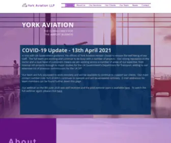 Yorkaviation.co.uk(York Aviation) Screenshot