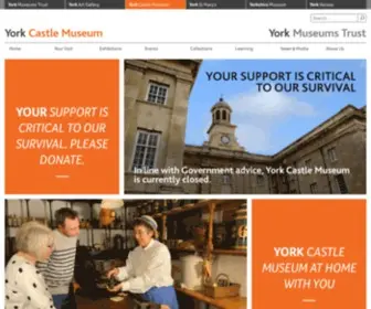 Yorkcastlemuseum.org.uk(York Castle Museum) Screenshot