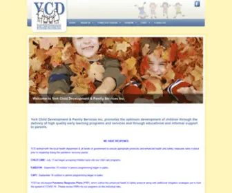 Yorkchild.ca(York Child) Screenshot