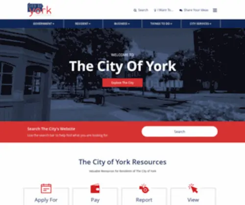 Yorkcity.org(Yorkcity) Screenshot