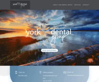 Yorkdentalgroup.com(York Dental Group) Screenshot