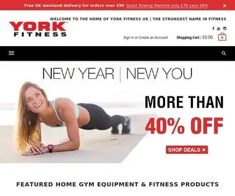 Yorkfitness.com(Home Gym Equipment) Screenshot