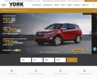 Yorkgm.com(York Chevrolet Buick GMC) Screenshot