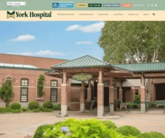 Yorkhospital.com(Hospital Maine) Screenshot