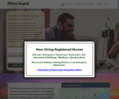 Yorkhospitalcareers.com(York Hospital Careers) Screenshot