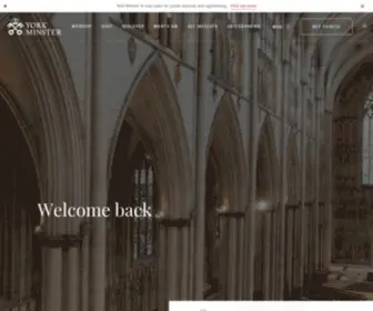 Yorkminster.org(York Minster) Screenshot