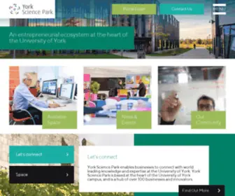 Yorksciencepark.co.uk(Serviced Office Space in York) Screenshot