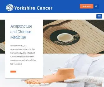 Yorkshire-Cancer-Net.org.uk(York Shire Cancer) Screenshot