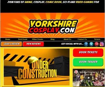 Yorkshirecosplayconvention.co.uk(Yorkshire's Ultimate independent Comic Con. Yorkshire Cosplay Con) Screenshot