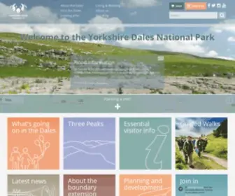 Yorkshiredales.org.uk(Yorkshire Dales National Park) Screenshot