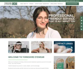 Yorkshireeyewear.co.uk(Yorkshire Eyewear) Screenshot