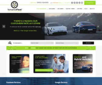 Yorkshirefleet.co.uk(Local Car Leasing and Finance Experts) Screenshot