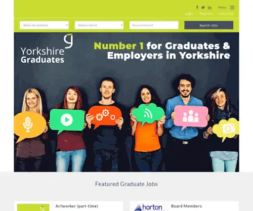 Yorkshiregraduates.co.uk(Our mission) Screenshot
