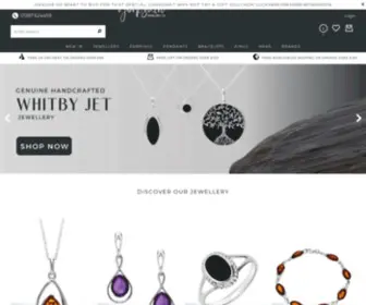 Yorkshirejewellerycompany.co.uk(Shop Whitby Jet & other Gemstone Gold & Sterling Silver Jewellery at Yorkshire Jewellery) Screenshot