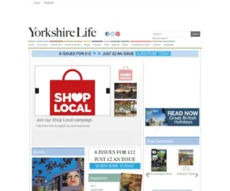 Yorkshirelife.co.uk(Things to do in Yorkshire) Screenshot
