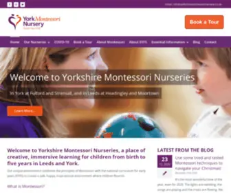 Yorkshiremontessorinursery.co.uk(Yorkshire Montessori Nursery Company) Screenshot