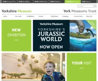Yorkshiremuseum.org.uk(Yorkshire Museum) Screenshot