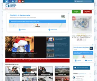 Yorkshirenetwork.co.uk(Yorkshire Enterprise Network) Screenshot