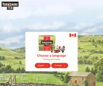 Yorkshiretea.ca(Brewing Yorkshire Tea) Screenshot