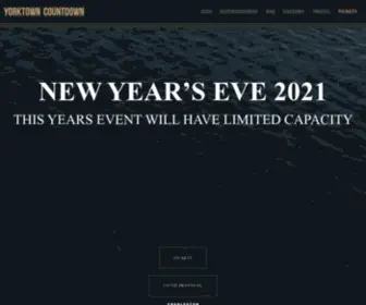 Yorktowncountdown.com(Charleston New Years Eve) Screenshot