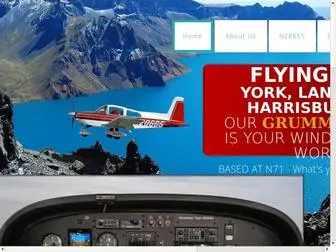 Yorktravelers.com(Grumman Tiger Flying Club) Screenshot