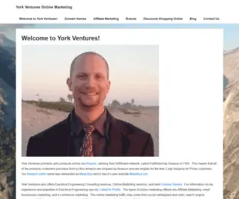 Yorkventures.net(York Ventures Amazon FBA) Screenshot