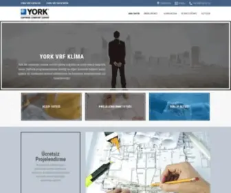 Yorkvrf.com.tr(York Vrf) Screenshot