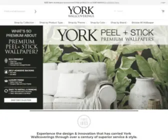 Yorkwallcoverings.com(York Wallcoverings) Screenshot