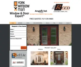 Yorkwindowman.com(Replacement Windows & Doors in York Pa) Screenshot