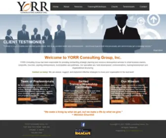 Yorrconsulting.com(Yorr Consulting Group Yorr Consulting Group) Screenshot