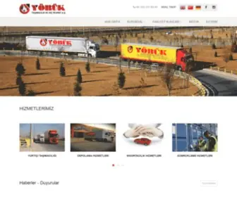 Yoruktransport.com(YÖRÜK) Screenshot