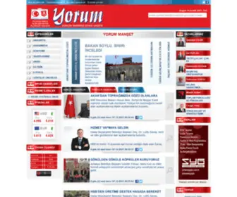 YorumGazetesihatay.com(Yorum Gazetesi Antakya) Screenshot