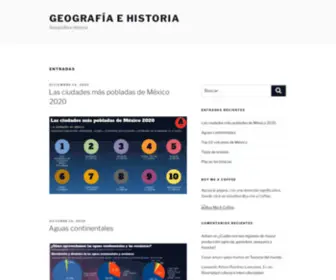 Yosegeo.com(Geografía e historia) Screenshot