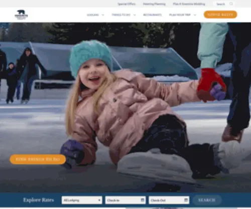 Yosemiteexperience.com(Site is frozen) Screenshot