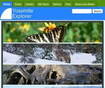 Yosemiteexplorer.com(Yosemite Explorer) Screenshot