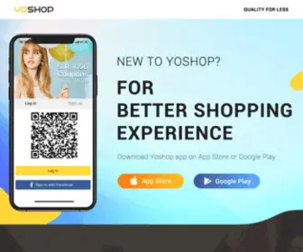 Yoshop.com(Yoshop) Screenshot