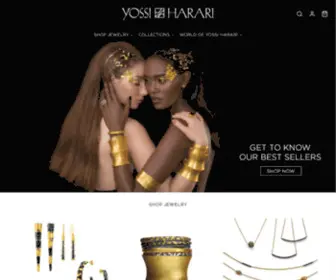 Yossiharari.com(Yossi Harari Jewelry) Screenshot