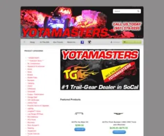 Yotamasters.com(Quality parts and service) Screenshot
