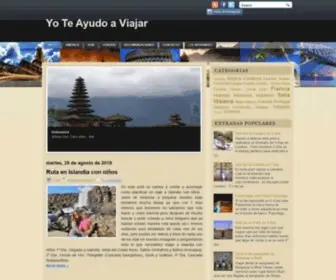 Yoteayudoaviajar.com(Yo Te Ayudo a Viajar) Screenshot
