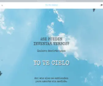 Yotecielo.com.ar(Tienda Online de Yo Te Cielo) Screenshot