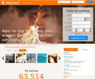 Yoteconozco.com(Mujeres) Screenshot