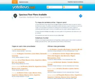 Yotellevo.net(Viajes en carro) Screenshot