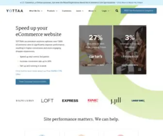 Yottaa.com(Accelerate and Secure Web and Mobile Apps) Screenshot