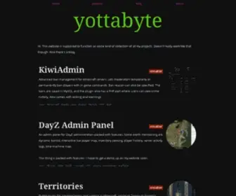 Yottabyte.nu(yottabyte) Screenshot